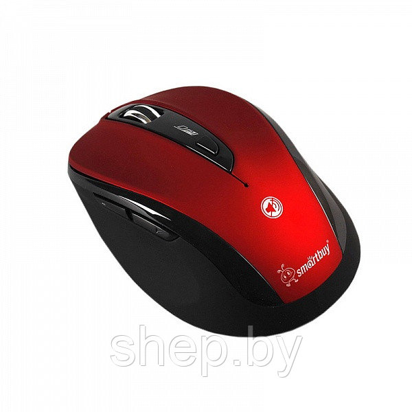 Мышь беспроводная Smartbuy 612AG Red/Black беззвучная - фото 1 - id-p216612737