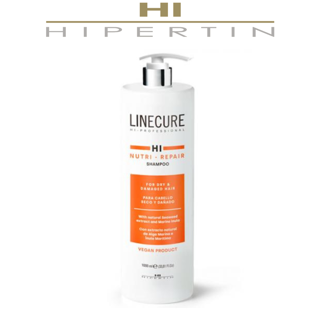 Шампунь для поврежденных волос Hipertin Linecure Nutri-Repair Shampoo 1000