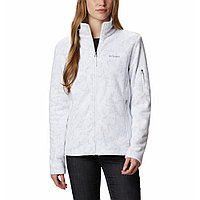 Джемпер женский Columbia Fast Trek Printed Jacket белый 1622211-105