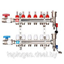 Коллектор теплого пола 6 вых. Gappo/G421.6