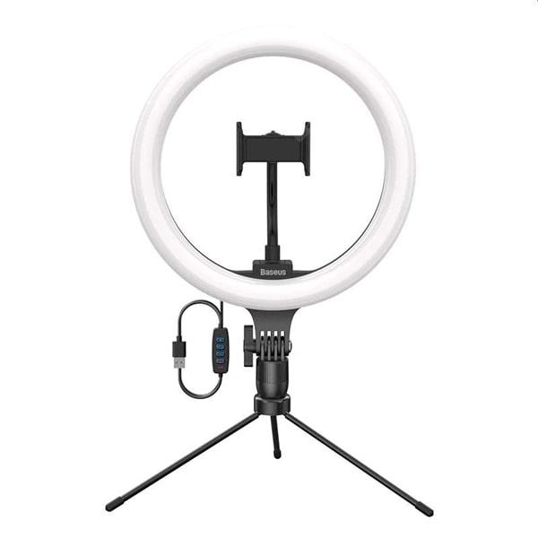 Кольцевая лампа настольная Baseus Live Stream Holder-Table Stand с креплением для смартфона - фото 1 - id-p216581227