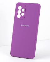 Силиконовый чехол для Samsung Galaxy A52 (фиолетовый)