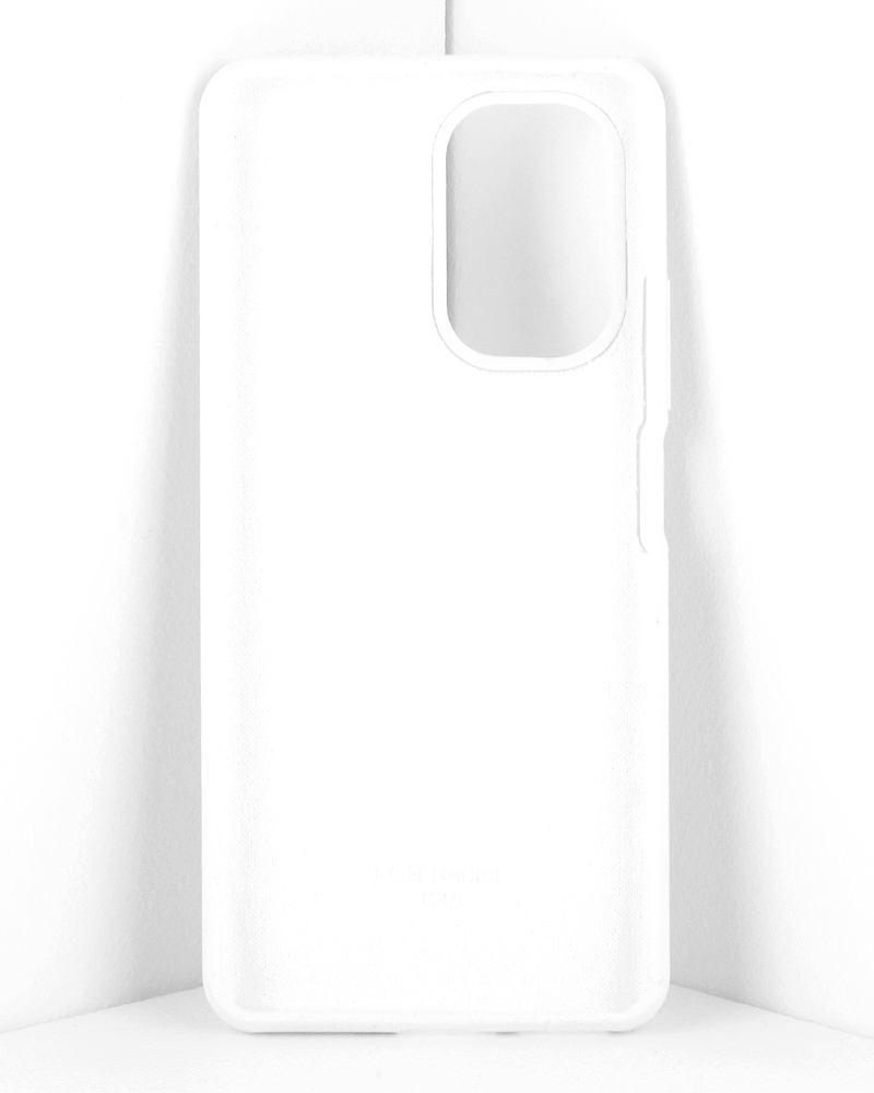Силиконовый чехол для Xiaomi Poco F3, F3 Pro, Redmi K40, K40 Pro, K40 Plus (белый) - фото 2 - id-p216581374