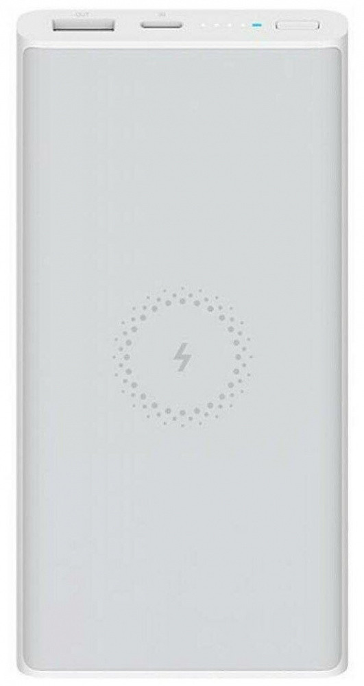 Портативное зарядное устройство Xiaomi Mi Power Bank 3 Wireless WPB15ZM 18W 10000mAh (белый) - фото 1 - id-p216581383
