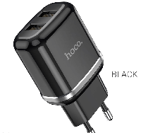 Сетевое зарядное Hoco N4 Aspiring (черный)