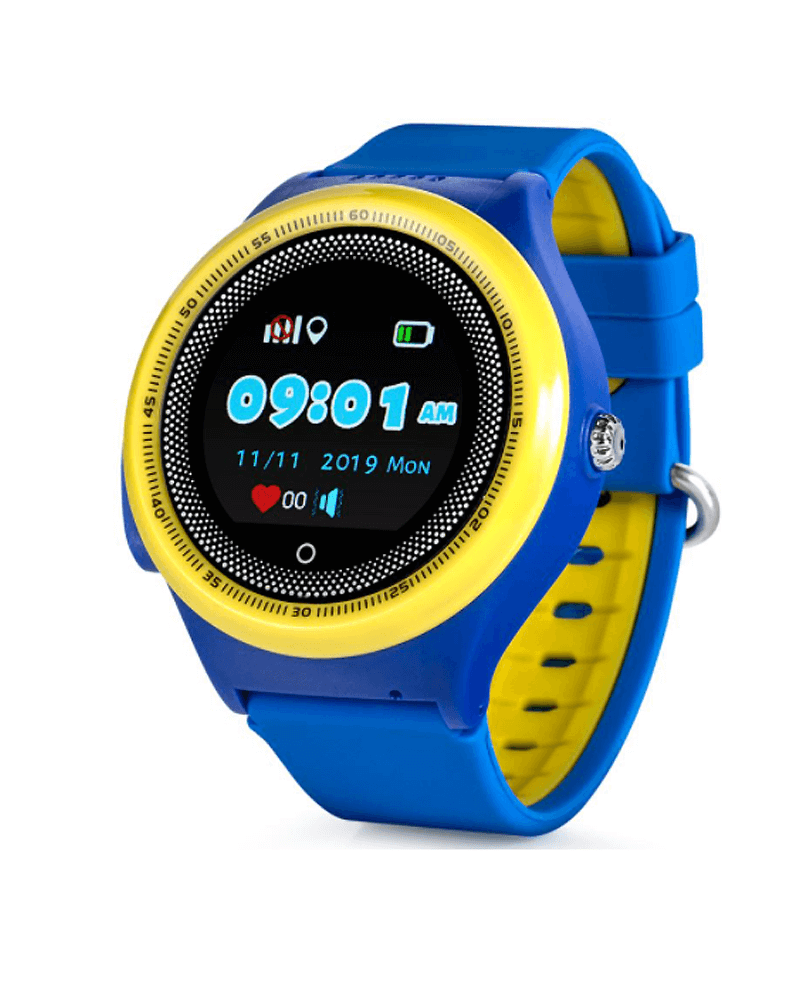 Часы телефон Smart Baby Watch Wonlex KT06 (синий) - фото 1 - id-p216581439