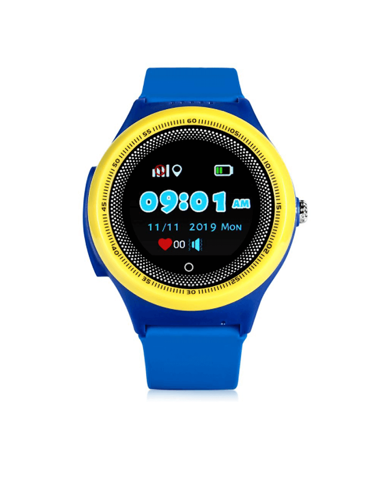 Часы телефон Smart Baby Watch Wonlex KT06 (синий) - фото 3 - id-p216581439