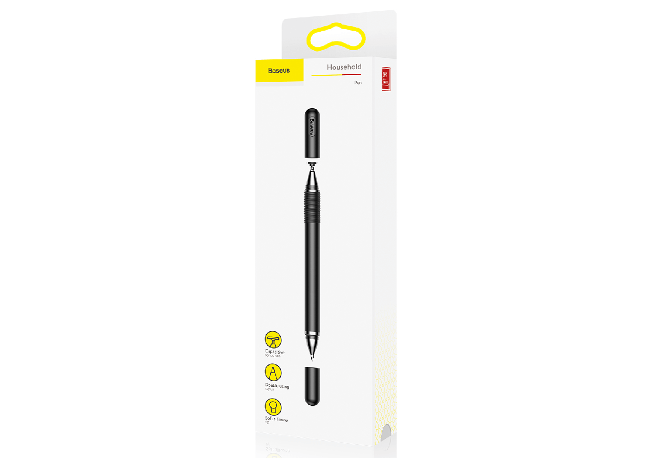 Стилус Baseus Golden Cudgel Capacitive Stylus Pen (черный) - фото 5 - id-p216581461