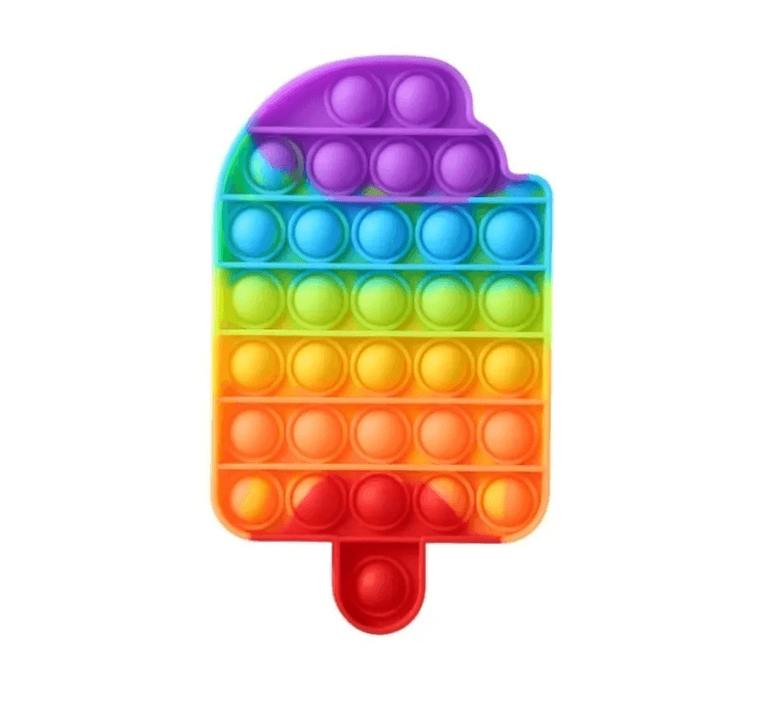 Игрушка антистресс пупырка Pop It (мороженое) - фото 1 - id-p216581505