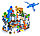 LB615 Конструктор Сражение за серую крепость, 551 деталь, аналог Lego Minecraft, фото 2
