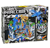 LB615 Конструктор Сражение за серую крепость, 551 деталь, аналог Lego Minecraft