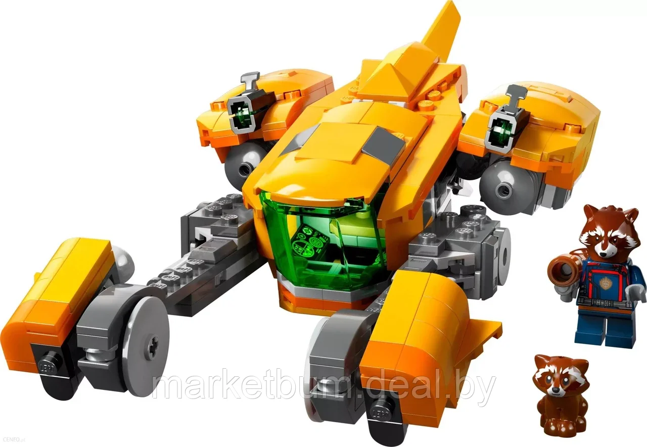 Конструктор LEGO Marvel 76254,Корабль Малыша Ракеты - фото 5 - id-p216620682
