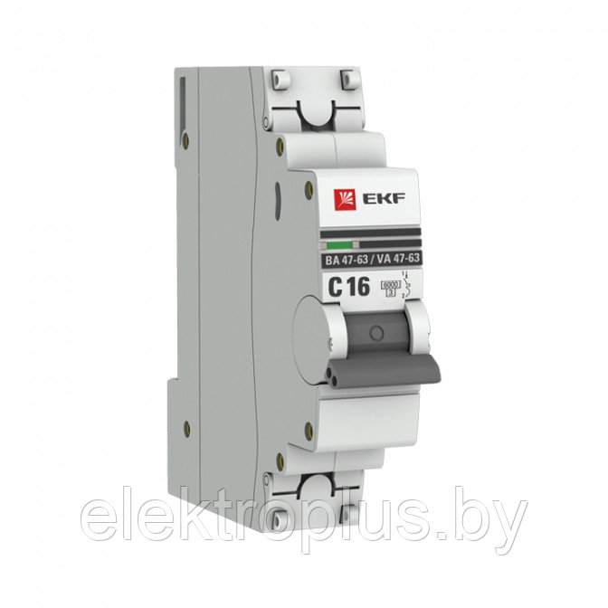 Автоматический выключатель ВА 47-63 6kA 1P (D) EKF PROxima - фото 1 - id-p214737392