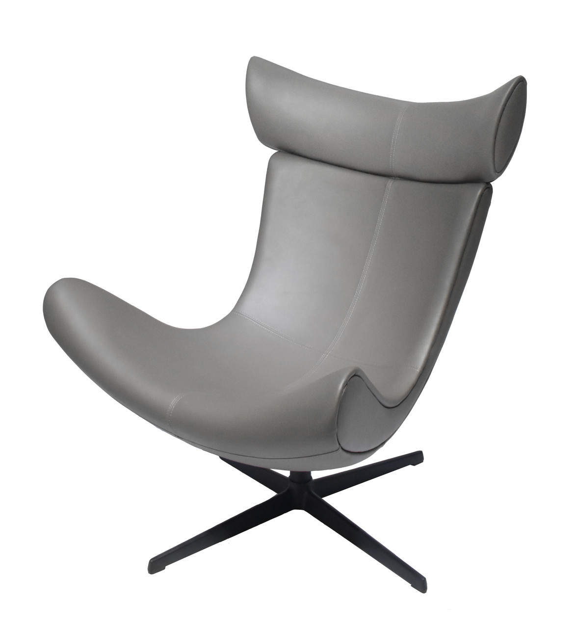 Кресло TORO серый, экокожа - фото 3 - id-p216620889