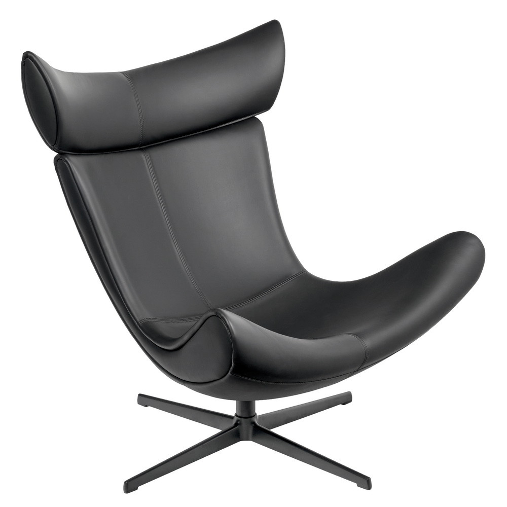 Кресло TORO черный, экокожа - фото 1 - id-p216620890