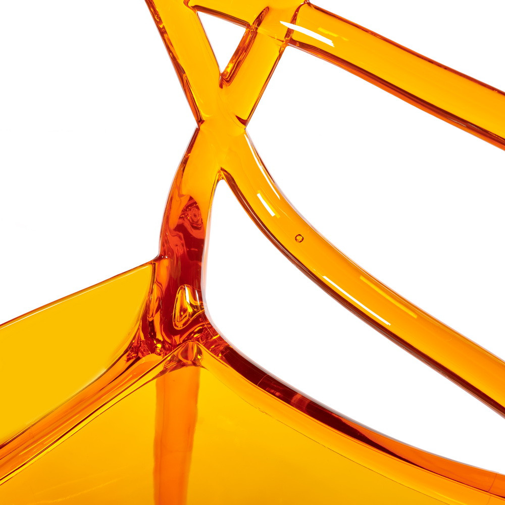 Комплект из 2-х стульев Masters прозрачный оранжевый - фото 7 - id-p216620901