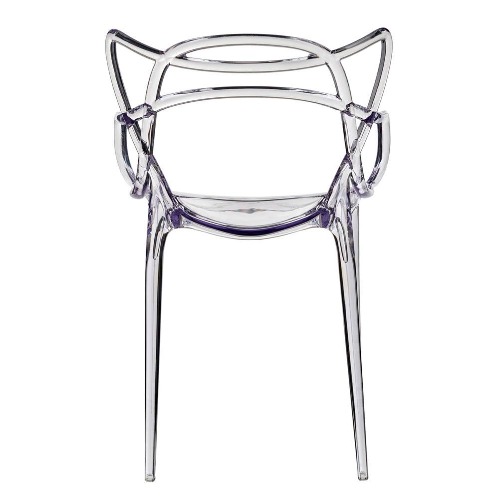 Комплект из 4-х стульев Masters прозрачный - фото 5 - id-p216620903