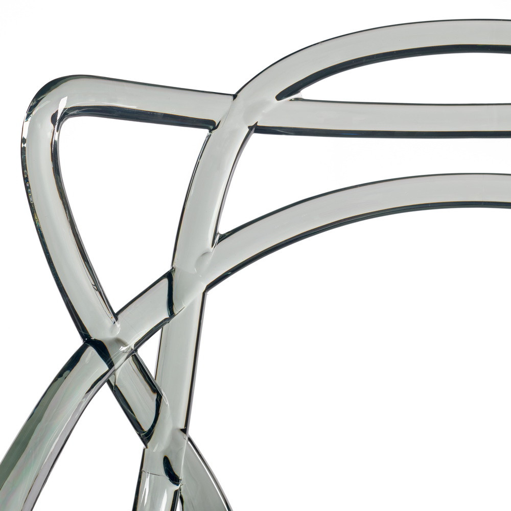 Комплект из 4-х стульев Masters прозрачный серый - фото 6 - id-p216620904
