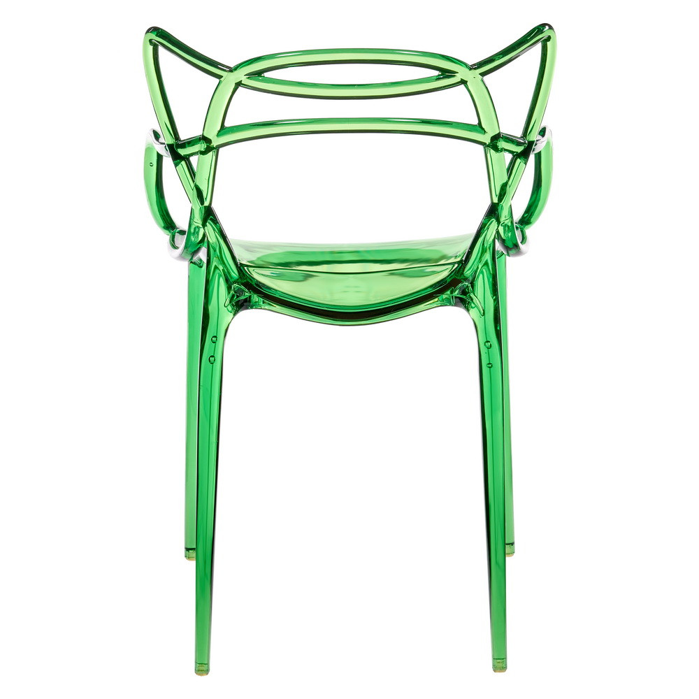 Комплект из 4-х стульев Masters прозрачный зелёный - фото 5 - id-p216620905
