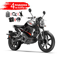 Электромотоцикл WHITE SIBERIA SUPER SOCO TC MAX 2023 (Черный-красный)