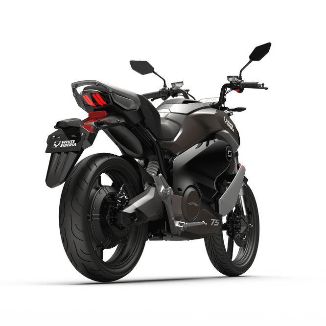 Электромотоцикл WHITE SIBERIA SUPER SOCO TS STREET HUNTER 2023 (Черный) - фото 3 - id-p216622427