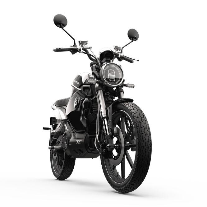 Электромотоцикл WHITE SIBERIA SUPER SOCO TC 2023 (Черный) - фото 3 - id-p216622431