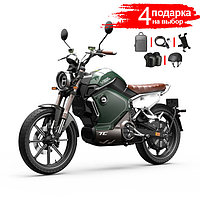 Электромотоцикл WHITE SIBERIA SUPER SOCO TC 2023 (Зеленый)