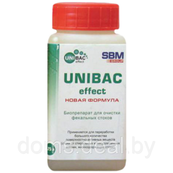 Биоактиватор UNIBAC-Effect для переработки большого количества поверхностно-активных веществ (стоки от - фото 1 - id-p216622626