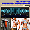 Массажер электрический миостимулятор живота EMS Abdominal Toning Belt для мужчин и женщин (8 режимов, 19, фото 3