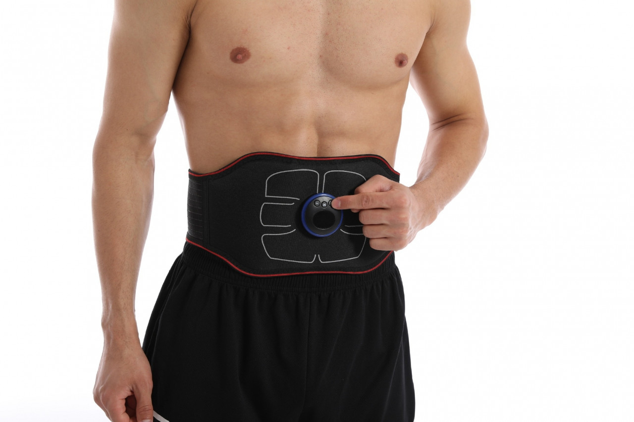 Массажер электрический миостимулятор живота EMS Abdominal Toning Belt для мужчин и женщин (8 режимов, 19 - фото 9 - id-p216627059