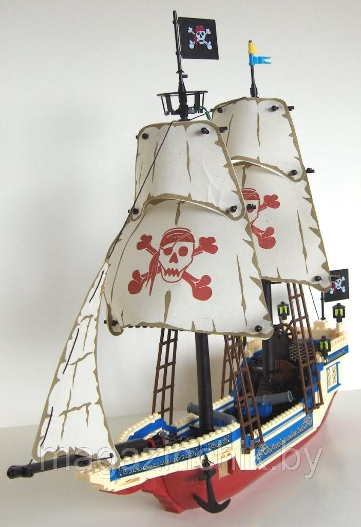 Конструктор Brick 311 Короли морей, 487 деталей Брик пиратский корабль - фото 2 - id-p1285860