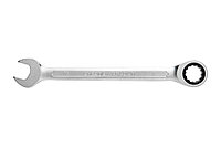 HOEGERT Ключ комбинированный трещоточный 10 мм, 72T, сталь CrV - HT1R010