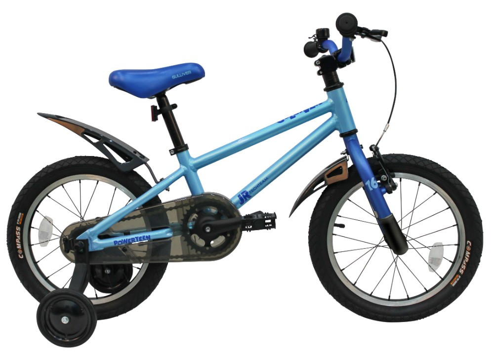 Велосипед детский Tech Team Gulliver 18 синий - фото 1 - id-p216631319