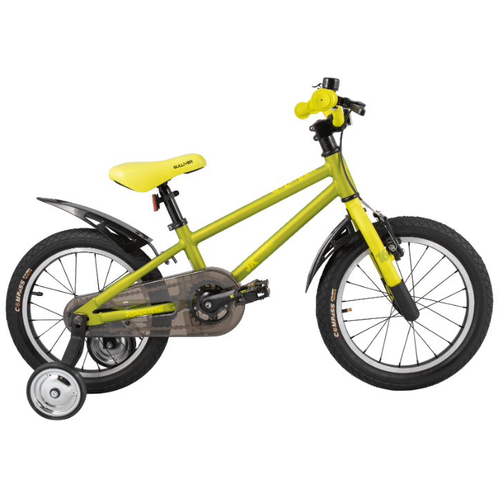 Велосипед детский Tech Team Gulliver 20 зеленый - фото 1 - id-p216631328