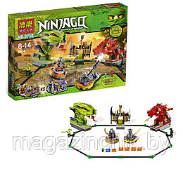 Конструктор Нинзяго NINJAGO Змеиная арена 409 дет.,Bela 9758 аналог лего 9456