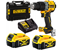 Ударная дрель-шуруповерт 18В 2х5Ач 90Нм DeWALT DCD805P2T