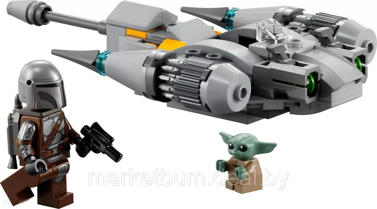 LEGO Star Wars 75363 Истребитель Мандалорца Н-1 в микромасштабе - фото 3 - id-p216632707