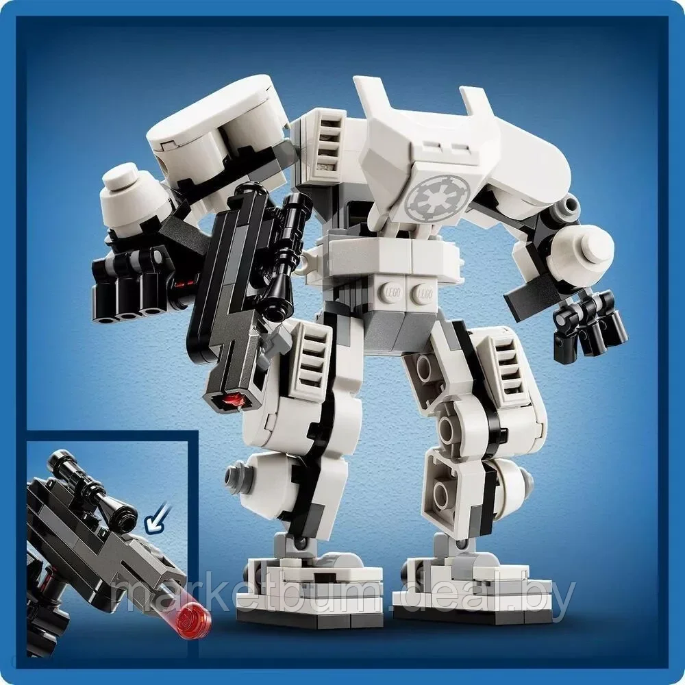 Конструктор LEGO Star Wars 75370, Робот Штурмовик - фото 6 - id-p216633842