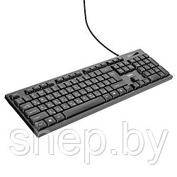Клавиатура проводная бизнес-модель Hoco GM23 цвет: черный