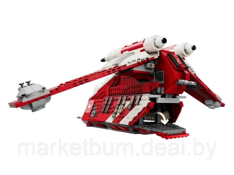 Конструктор LEGO Star Wars 75354, Канонерская лодка Корусканской гвардии - фото 8 - id-p216636151