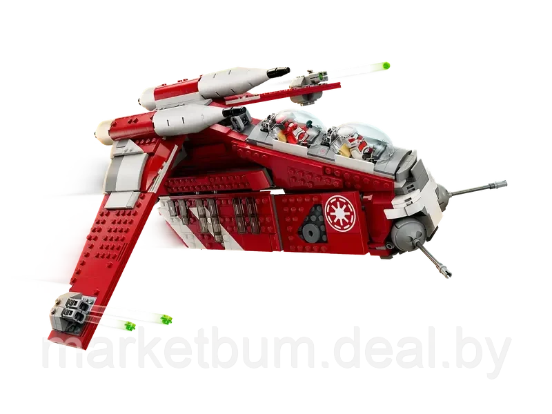 Конструктор LEGO Star Wars 75354, Канонерская лодка Корусканской гвардии - фото 4 - id-p216636151