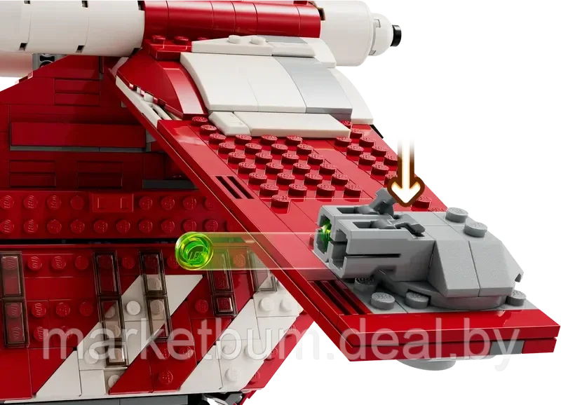 Конструктор LEGO Star Wars 75354, Канонерская лодка Корусканской гвардии - фото 7 - id-p216636151