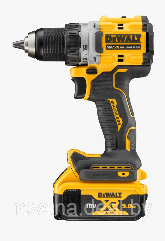 Ударная дрель-шуруповерт 18В 2х5Ач 90Нм DeWALT DCD800P2T - фото 2 - id-p216635988