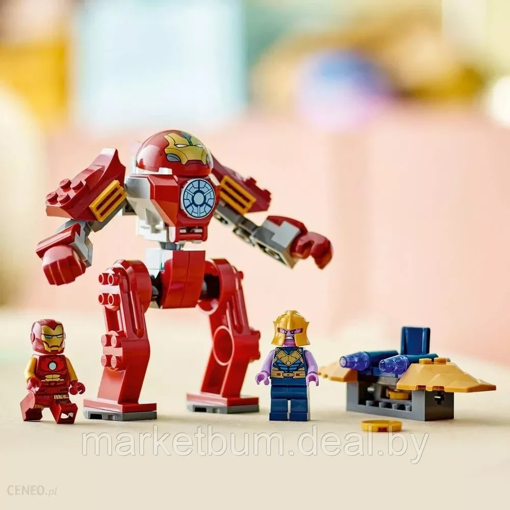 Конструктор LEGO Marvel 76263, Железный человек против Халкбастера Танос - фото 4 - id-p216633571