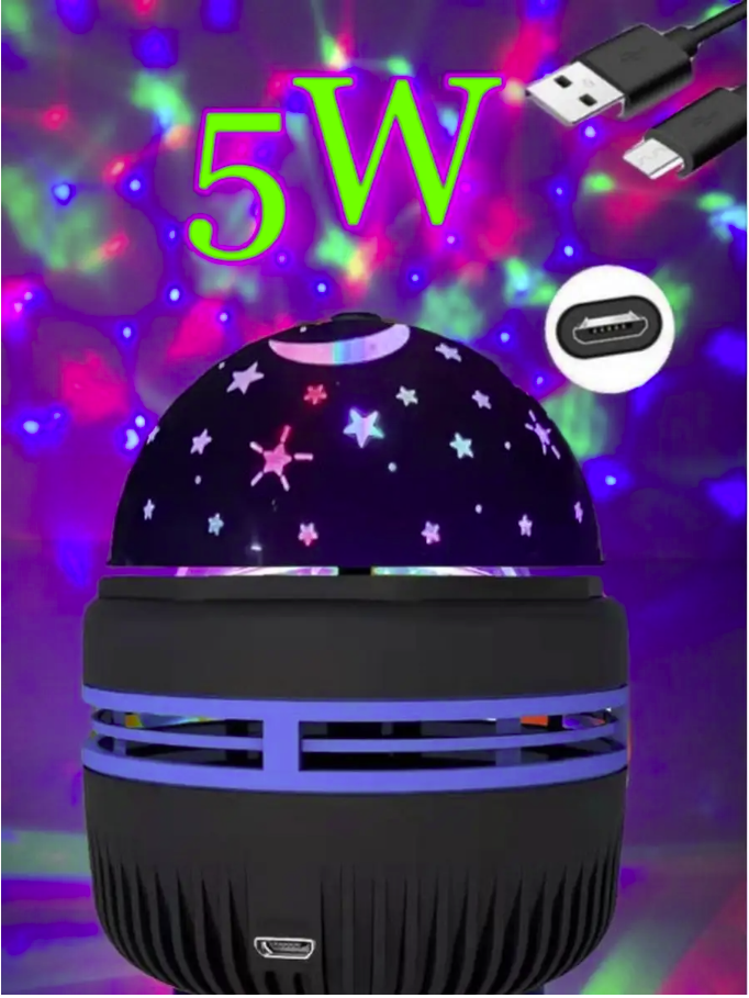 Проектор-ночник «Звездное небо» LED mini Star Light, 5W - фото 4 - id-p216637033