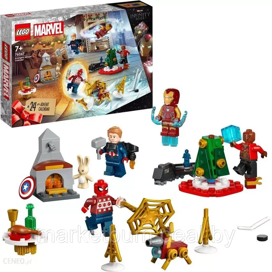 Конструктор LEGO Marvel 76267, Адвент-календаре Мстителей - фото 1 - id-p216637003