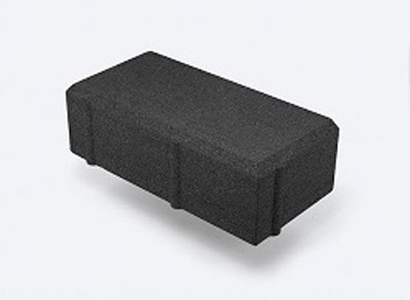 Плитка тротуарная 200х100х60 мм. (черный), фото 2
