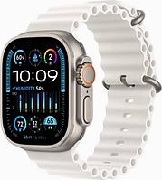 Apple Apple Watch Ultra 2 GPS + Cellular 49мм Titanium Case with White Ocean Band (One Size)