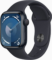 Apple Apple Watch Series 9 GPS 41mm Midnight Aluminum Case with Midnight Sport Band (MR8W3)