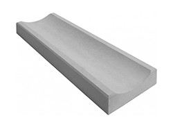 Желоб водосточный бетонный 500х160х60 мм. (серый), фото 2